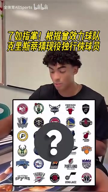 了如指掌根據(jù)曾效力球隊克里斯蒂猜現(xiàn)役獨(dú)行俠球員